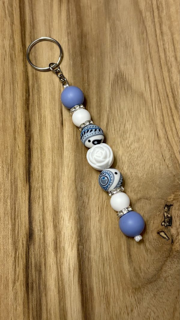 Porte-clé Bleu Sérénité