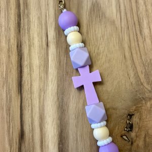 Porte-clé Foi Lavande