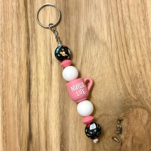 Porte-clé Nurse Coffee