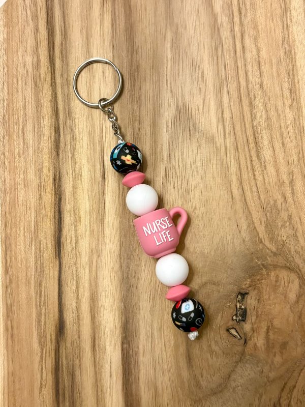 Porte-clé Nurse Coffee