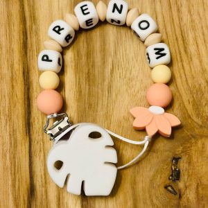 Attache tétine personnalisé